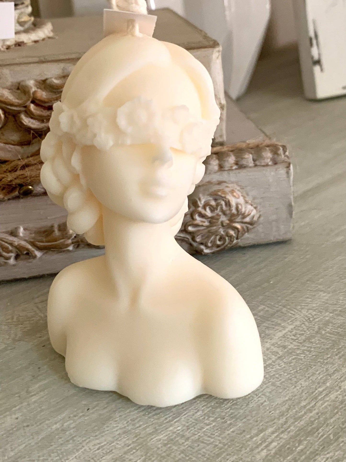 Mini Female Bust Candle
