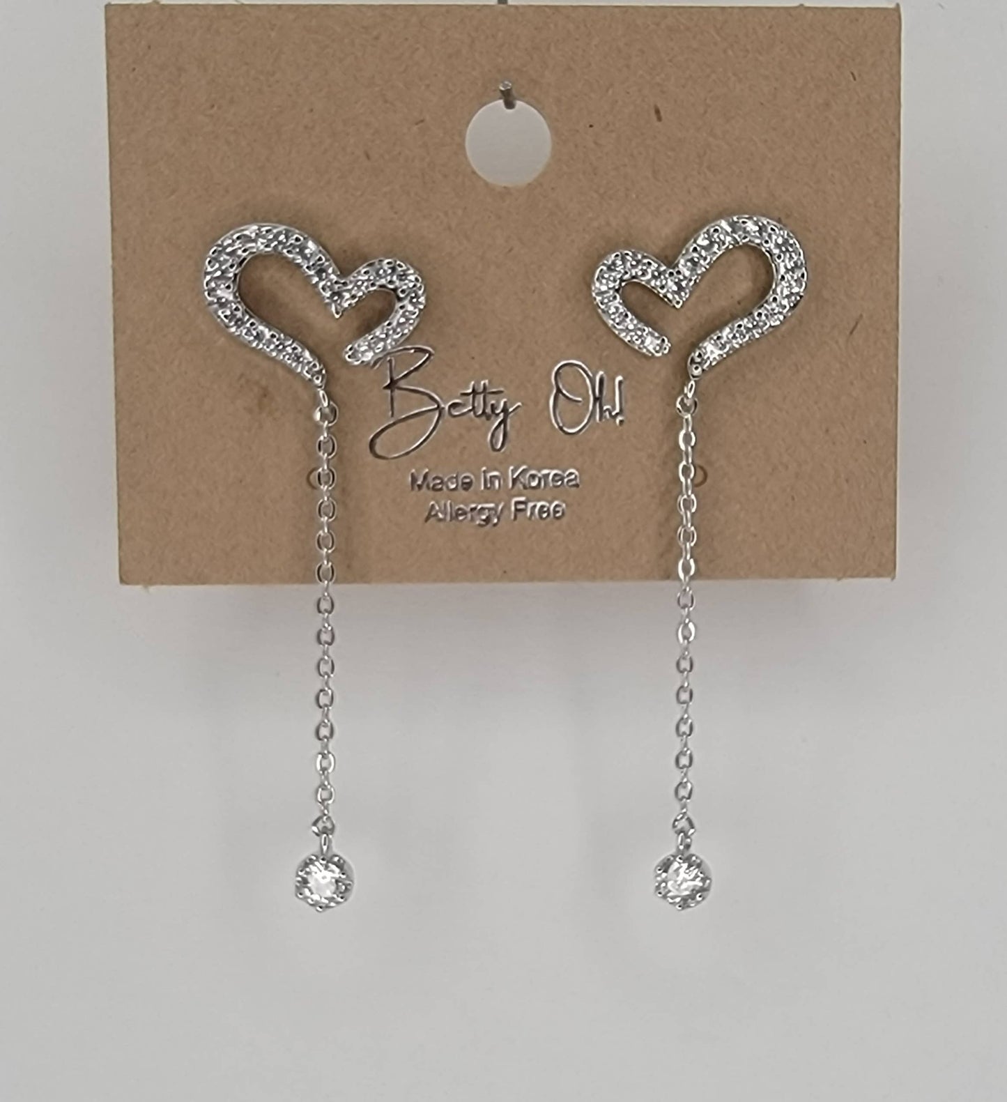 Heart Dangle Earring