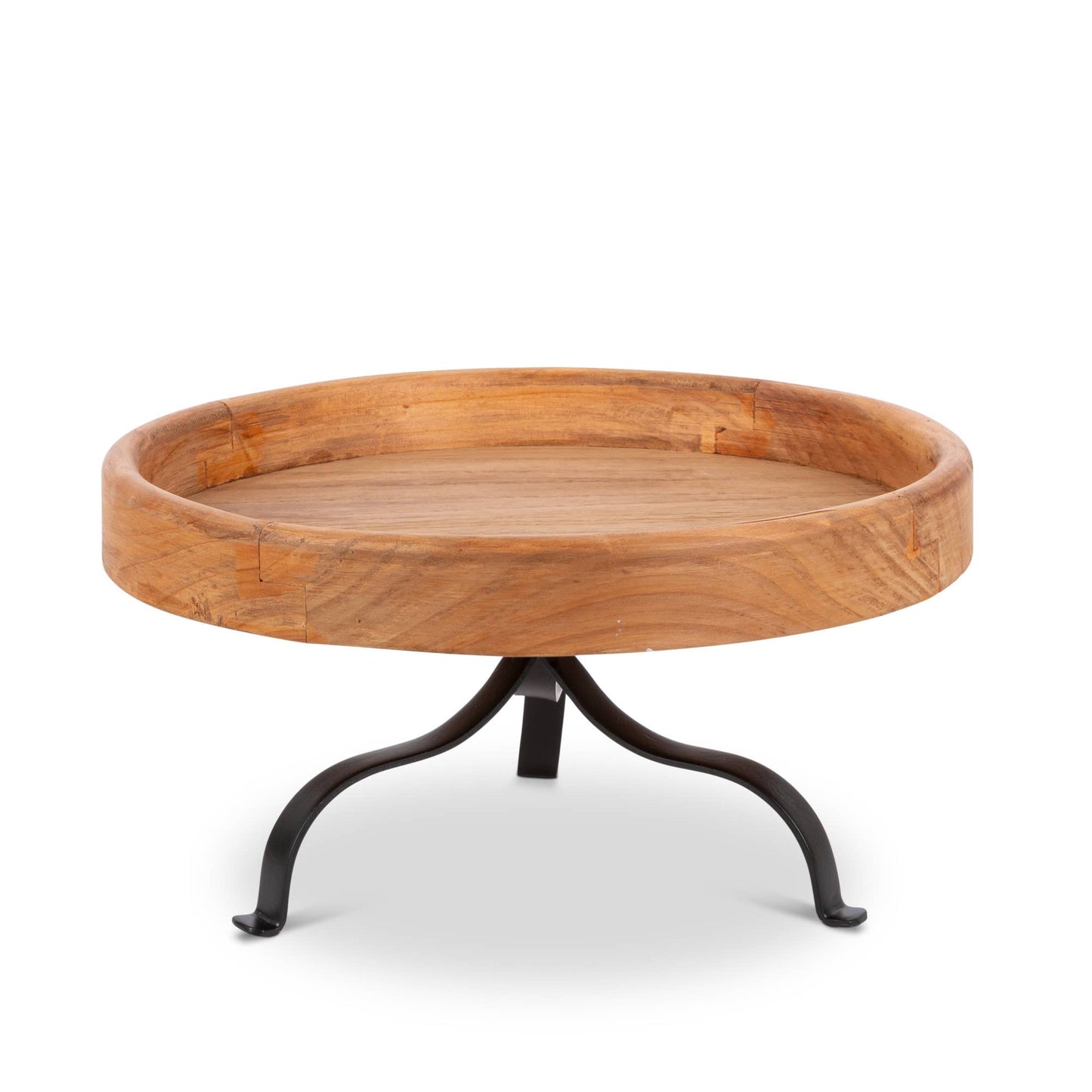 Park Hill Collection Wood and Iron Riser, 14 in. D