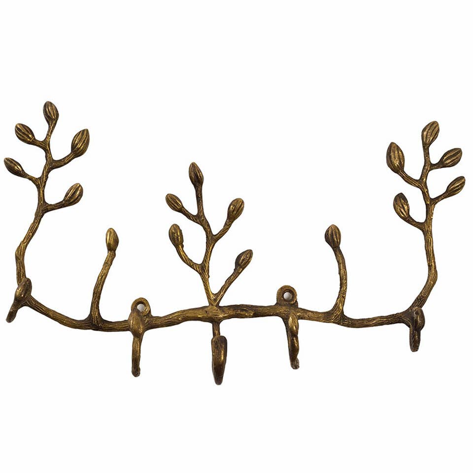 Vagabond Vintage - Antiqued Brass Key Holder
