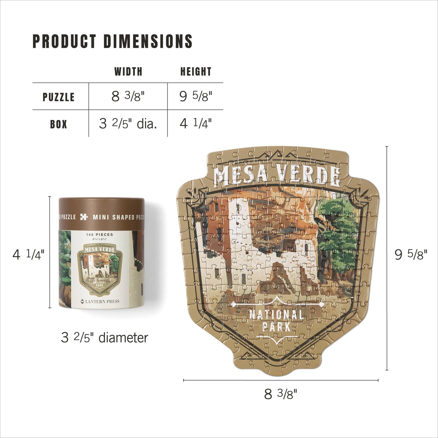 Protect Our National Parks - Mini Puzzle, Mesa Verde