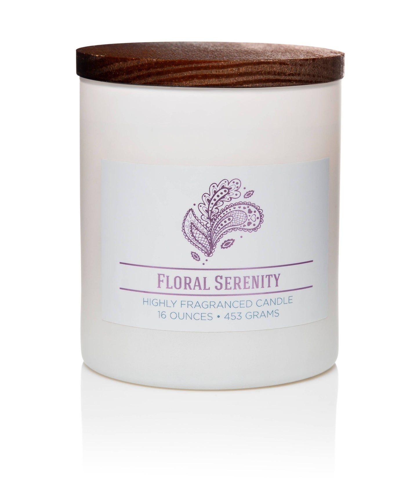 Wellness Aromatherapy Candle Floral Serenity, 2 Wick, 16oz