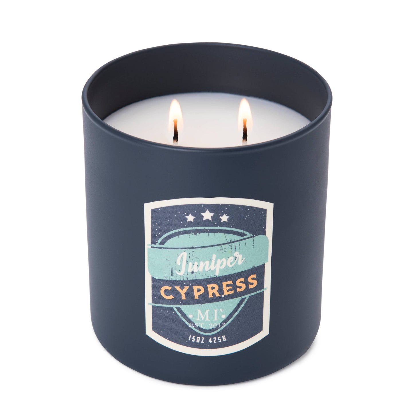 Manly Indulgence All American Juniper Cypress, 2 Wick, 15oz