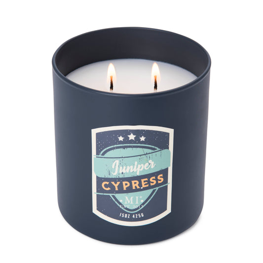 Manly Indulgence All American Juniper Cypress, 2 Wick, 15oz