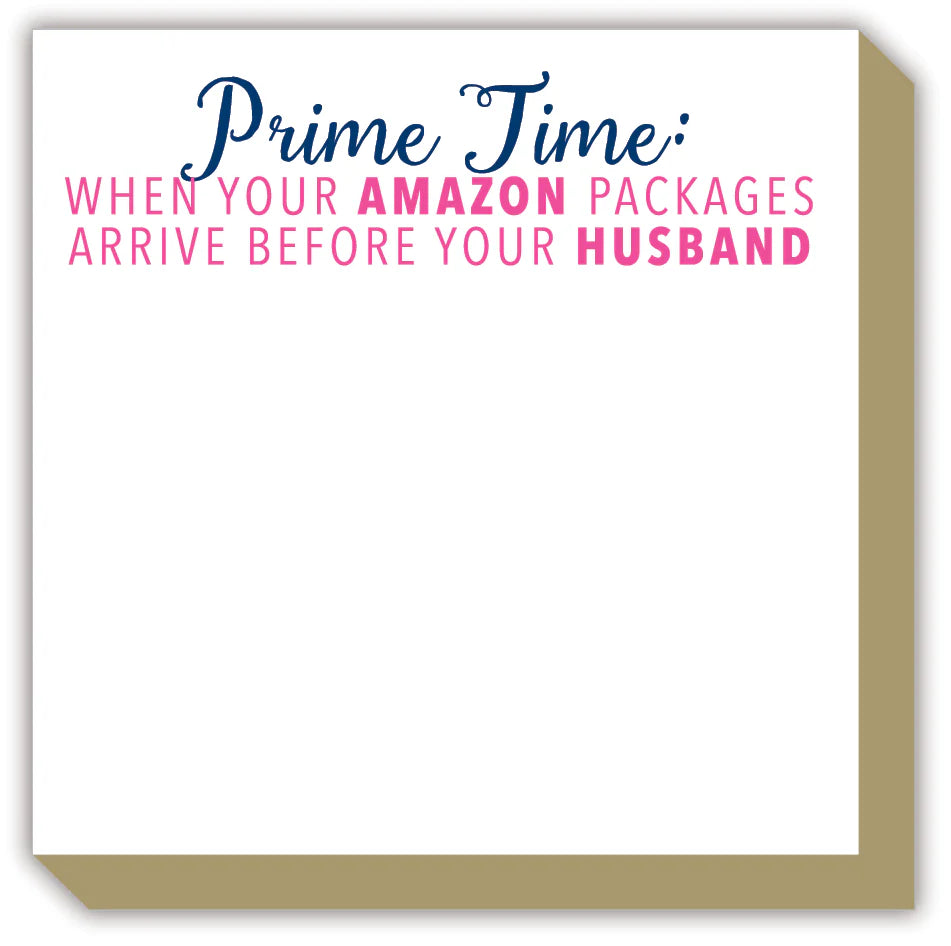 Prime Time: Luxe Notepad