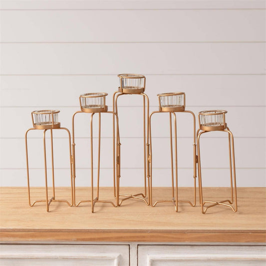 Serpentine Tiered Candle Holder