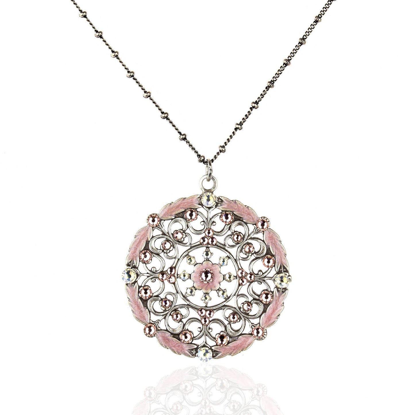 Alessia Classic Rose Necklace