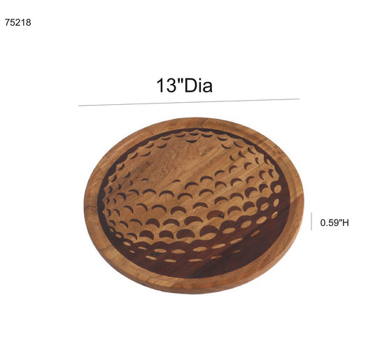 Wood Golf Ball Cutting Board