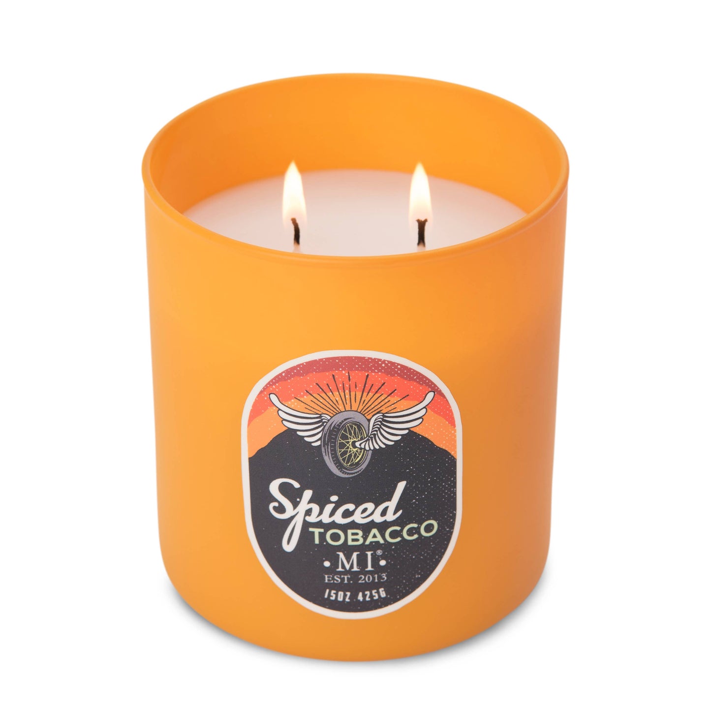Manly Indulgence All American Spiced Tobacco, 2 Wick, 15oz