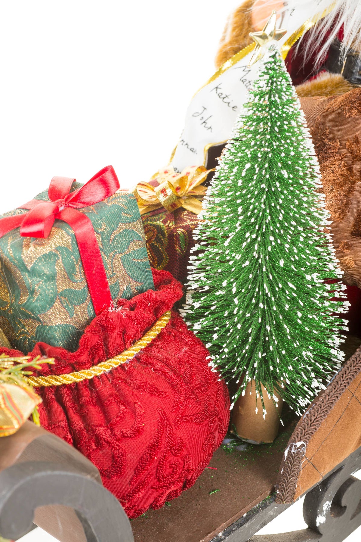 Brown Santa's Sleigh