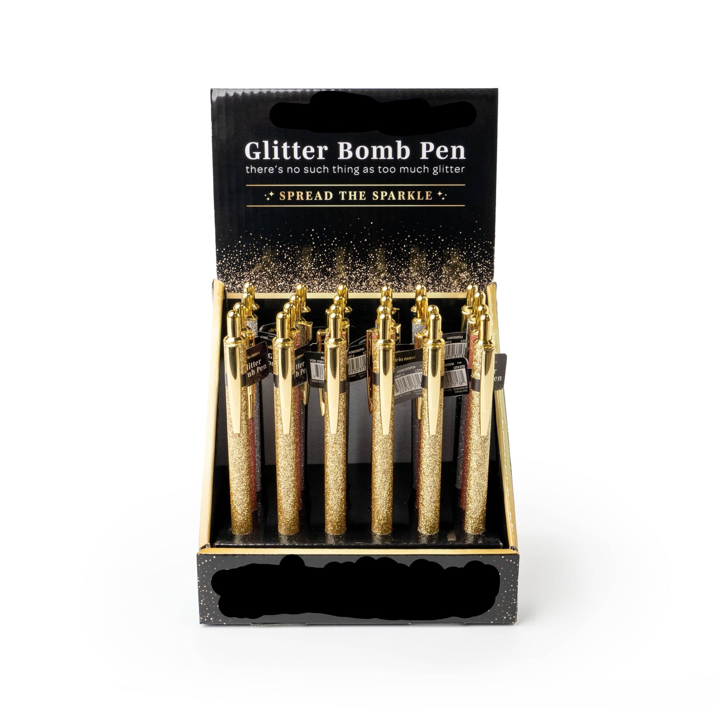 Glitter Bomb Pen, Astd Colors
