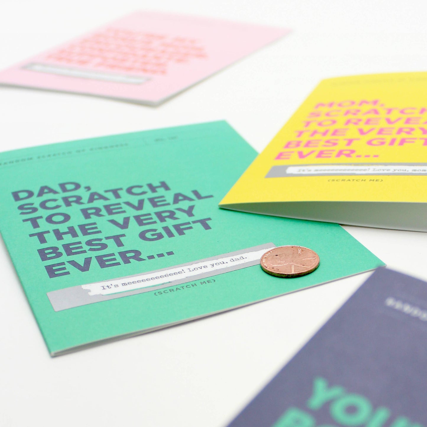Scratch-off Card - Best Gift Ever - Father's Day/Birthday