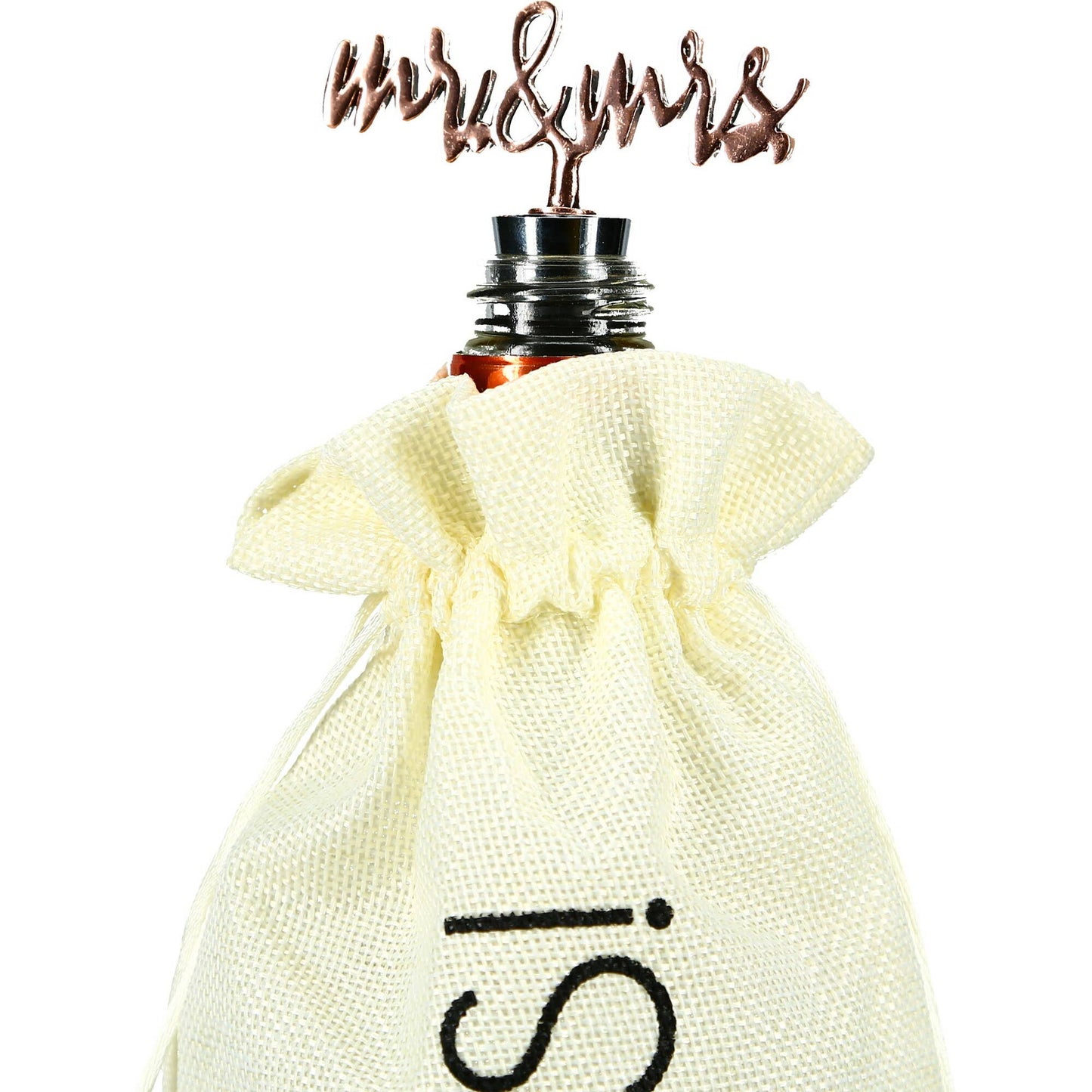 She Said Yes - 13.5" Wine Gift Bag Set