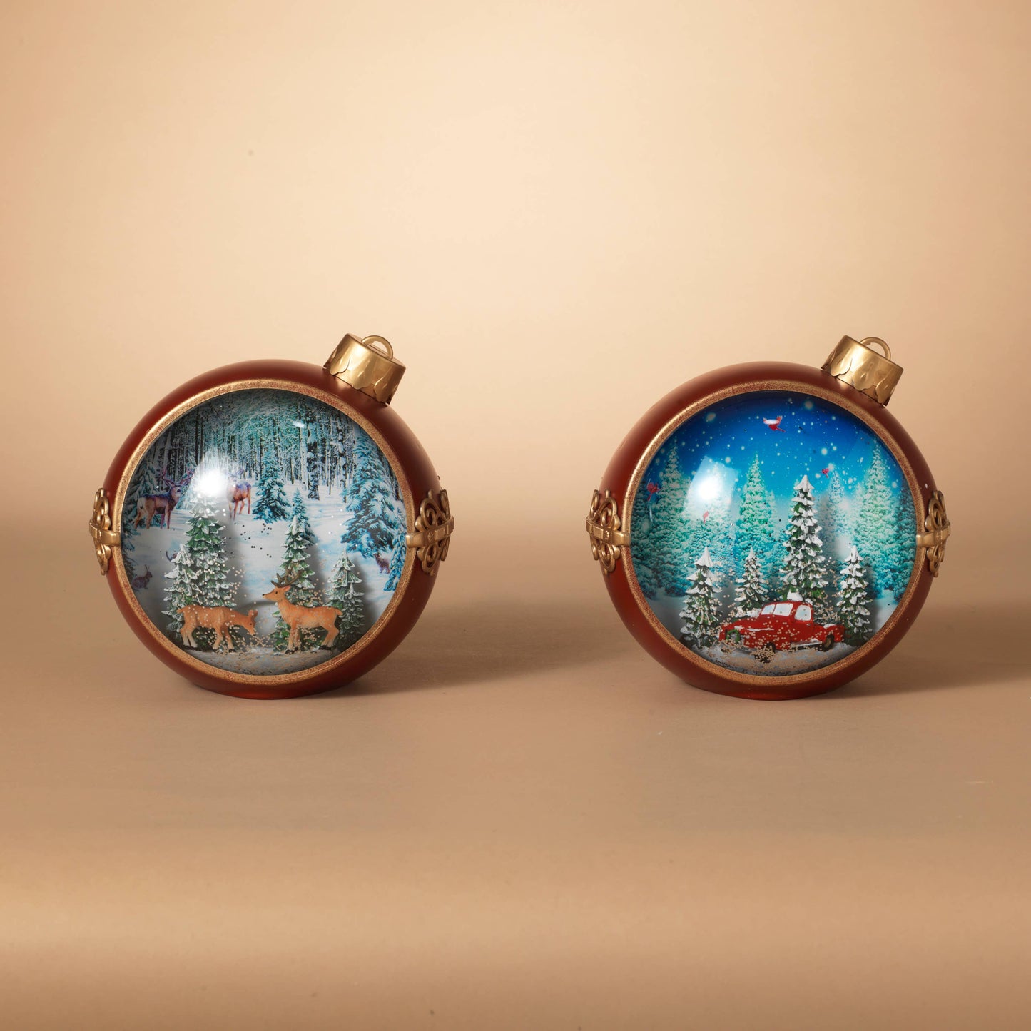 Lighted Musical Spinning Water Globe
