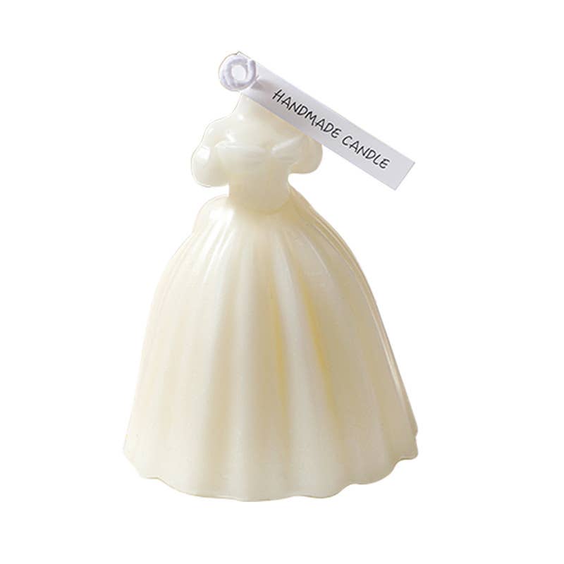 Handcrafted Wedding Dress Scented Candles