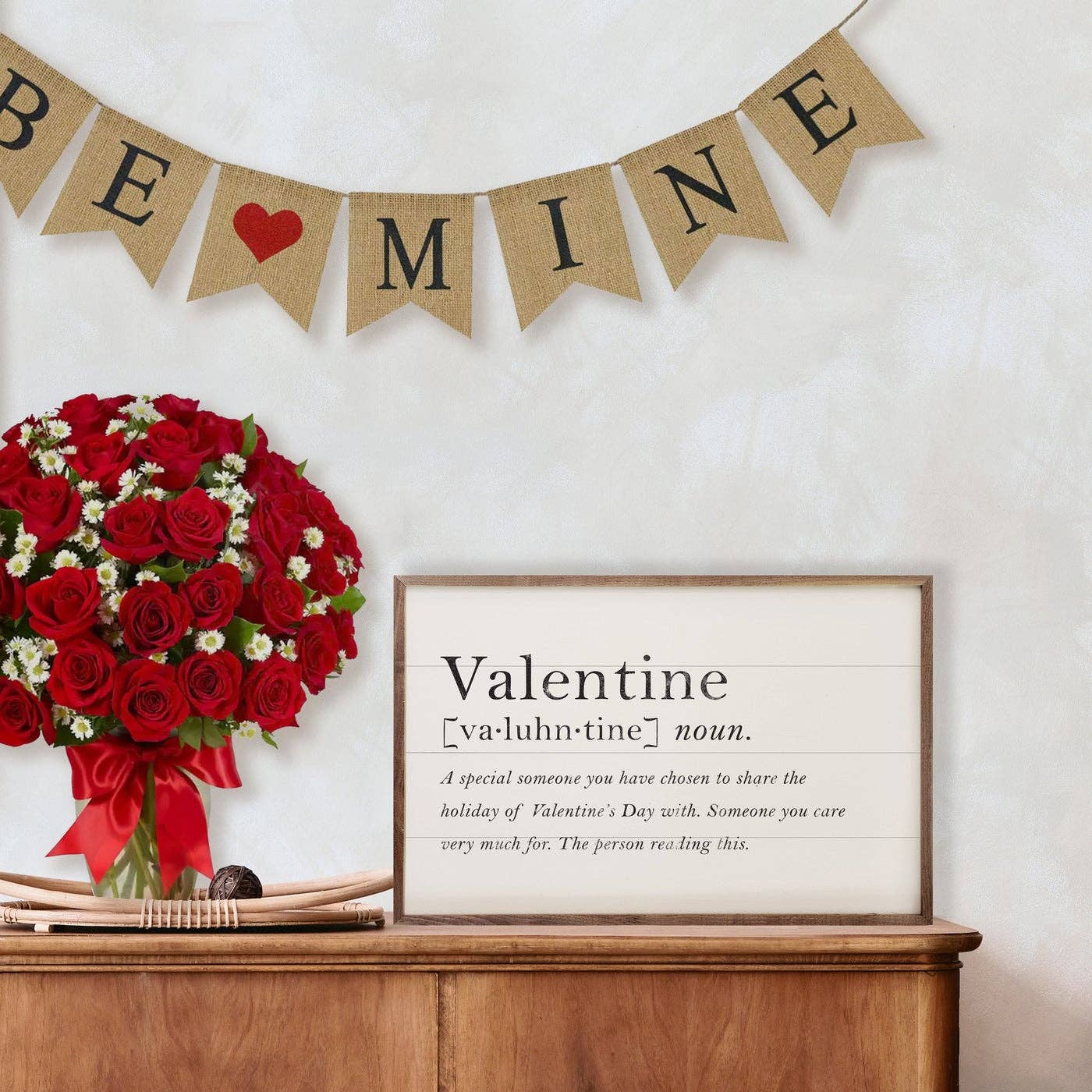 Valentine Definition White
