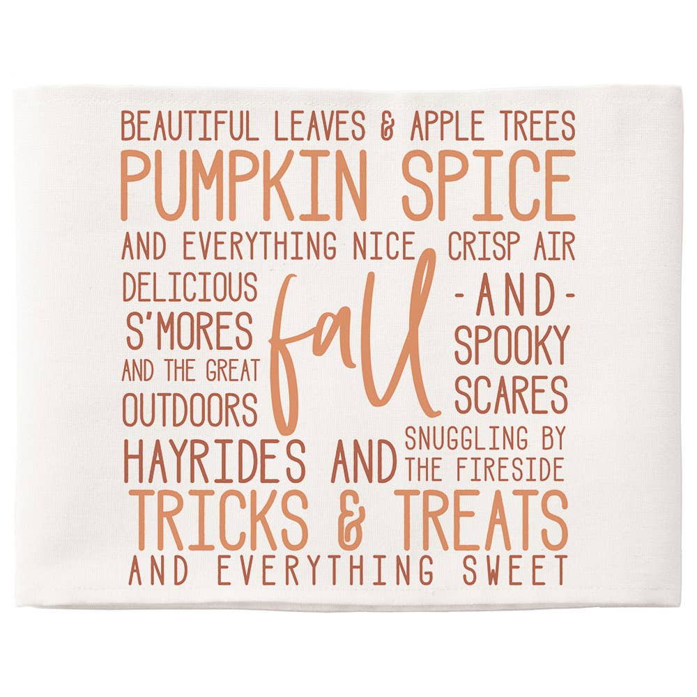 Fall Words - Pillow Hugs