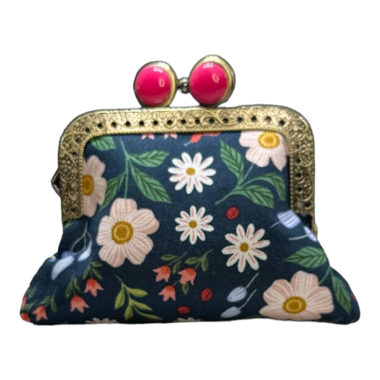 Mini Clutch Coin Purse - Garden Glow