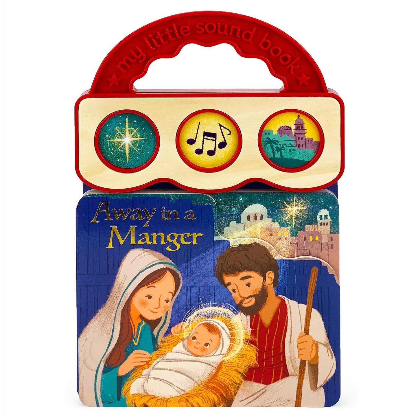 Cottage Door Press - Away in a Manger Nativity 3-Button Jesus Sound Book
