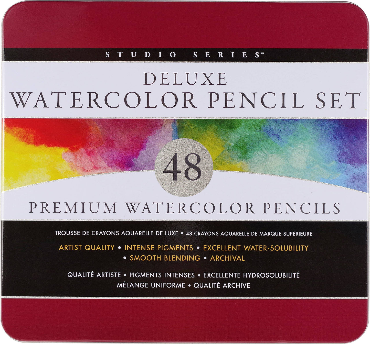Studio Series Deluxe Watercolor Pencil Set (set of 48)