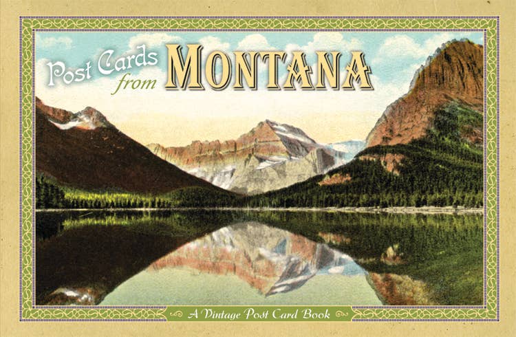Montana Vintage Post Card Book