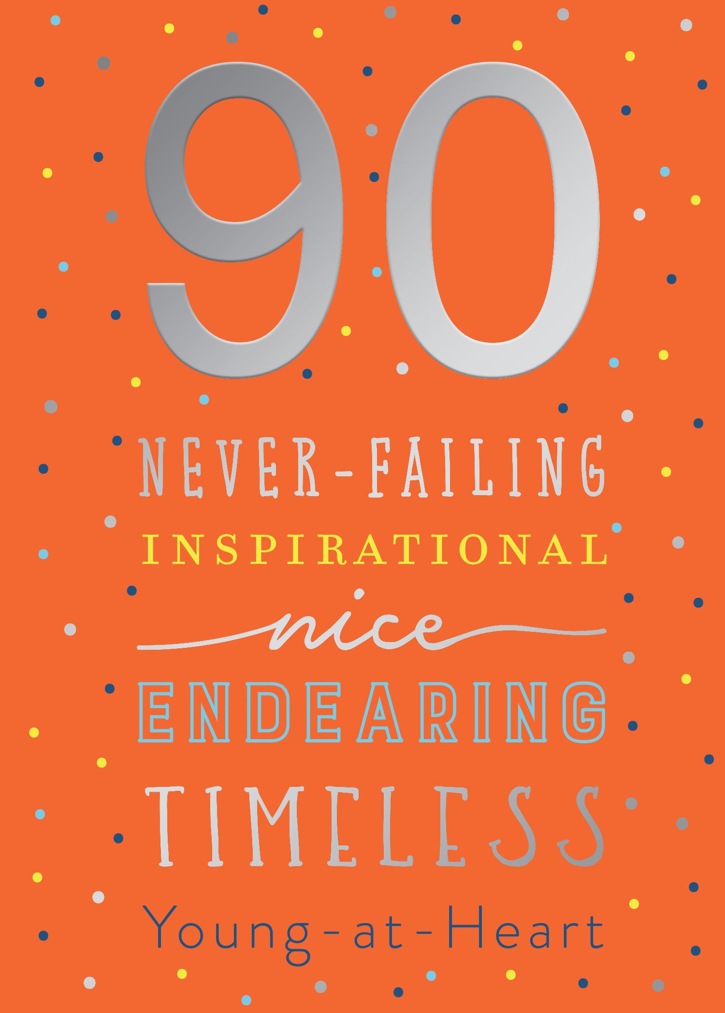 90 Acronym Greeting Card