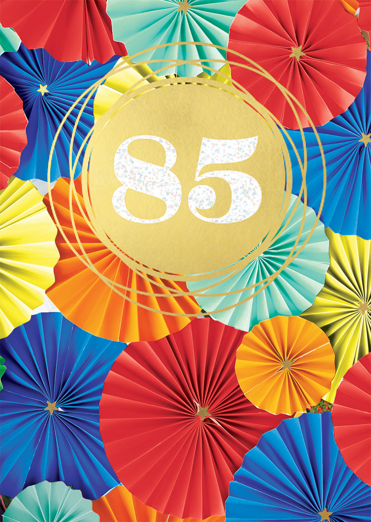 Look Who Is 85 Greeting Card