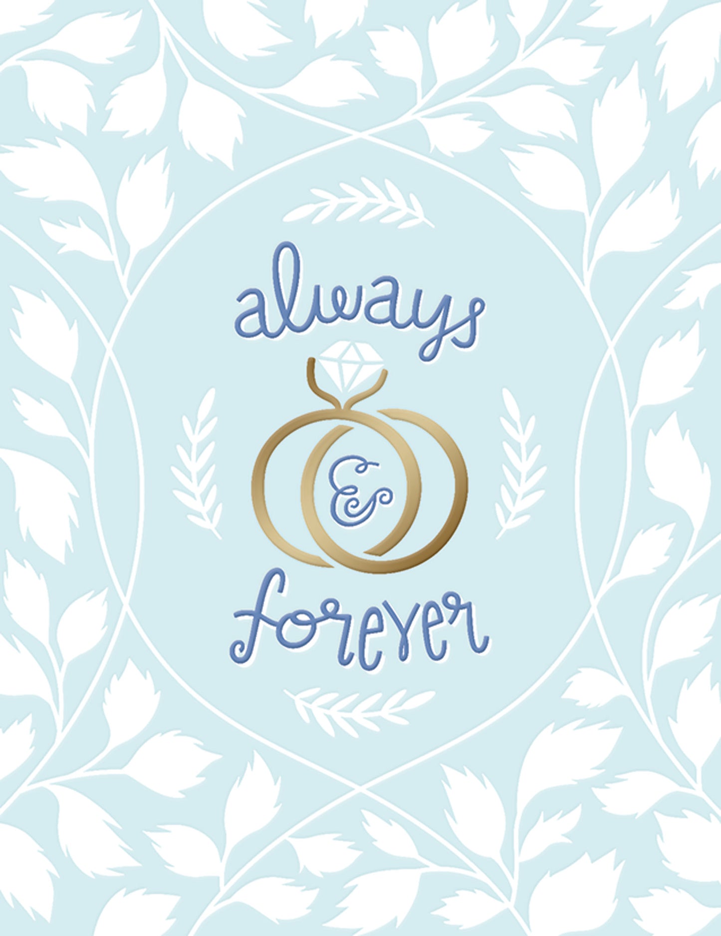 Always and Forever Ring Greeting Card