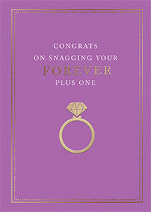 Your Forever Plus One Greeting Card
