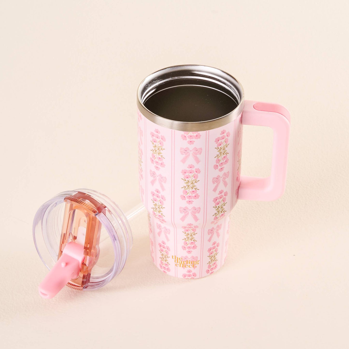 20oz Lifestyle Flip Straw Tumbler-Oh So Fancy Pink