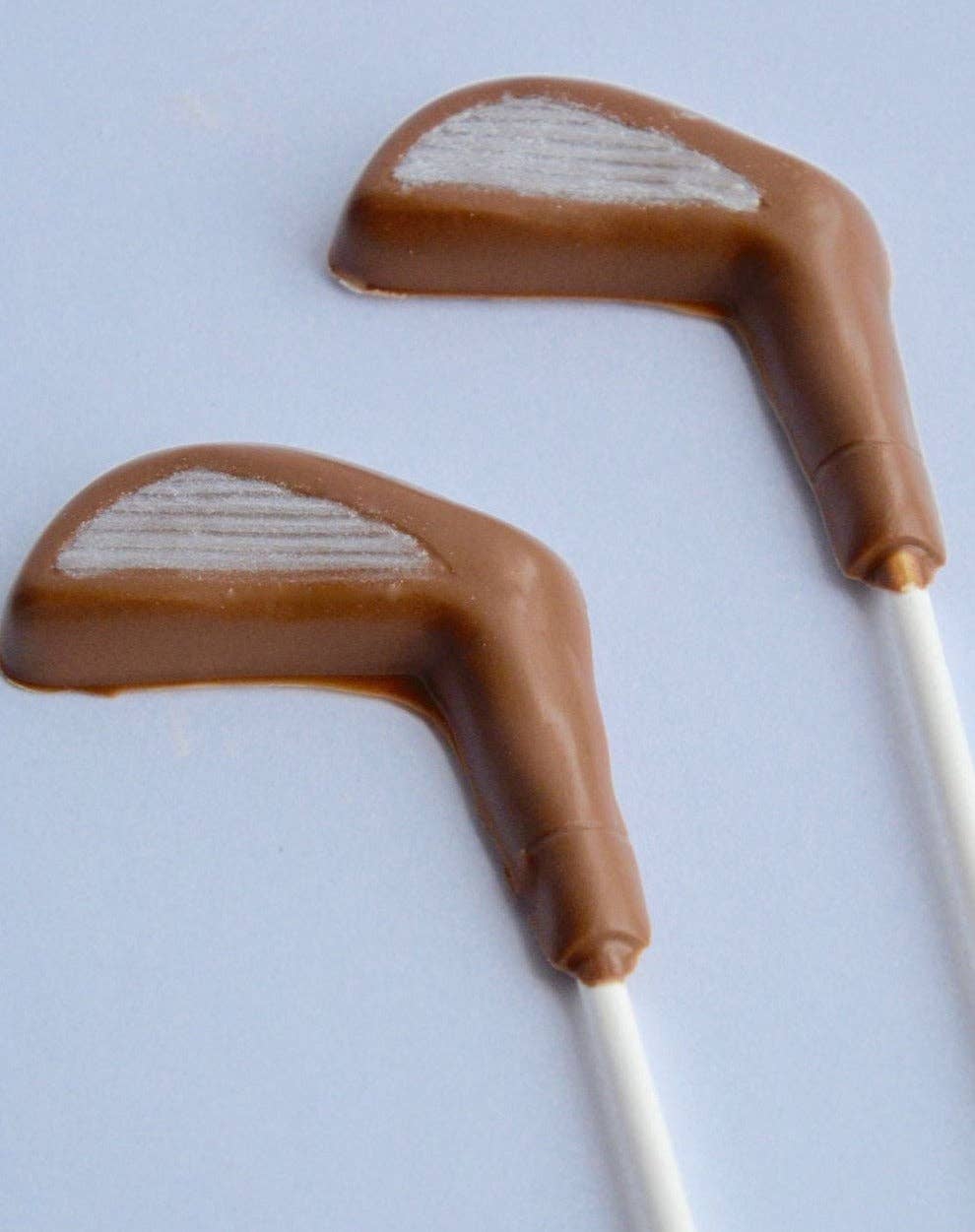 Chocolate Golf Club Lollipops
