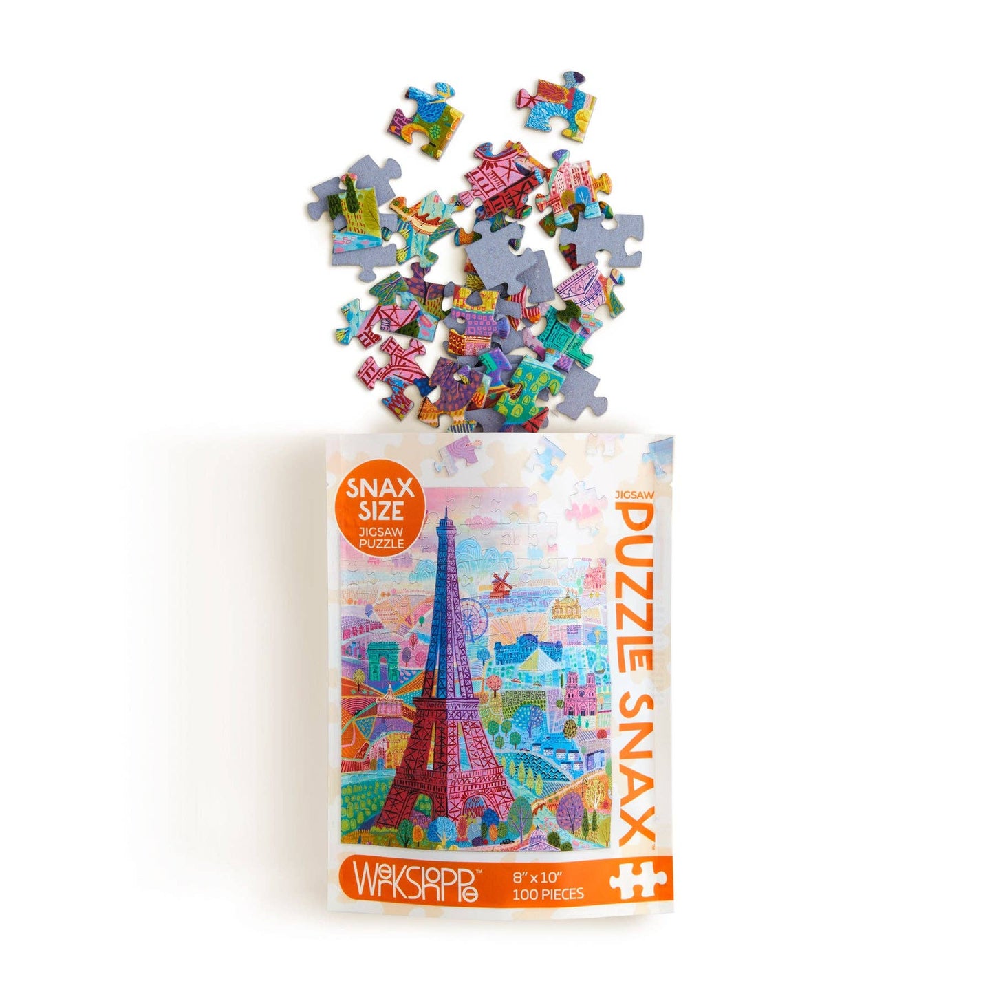 Paris Eiffel Tower 100 Piece Jigsaw Puzzle