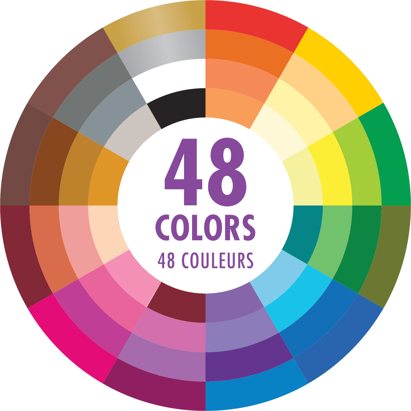 Lápices de colores Studio Series (juego de 48)