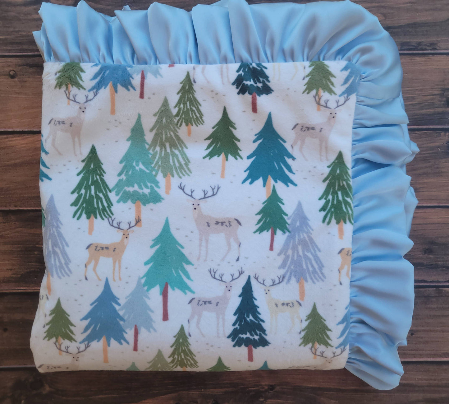 Deer & Pines