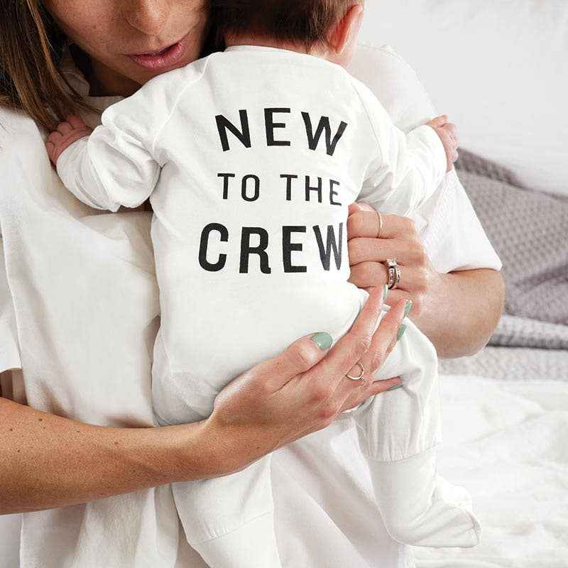 Romper - New to the Crew: 0-6mo