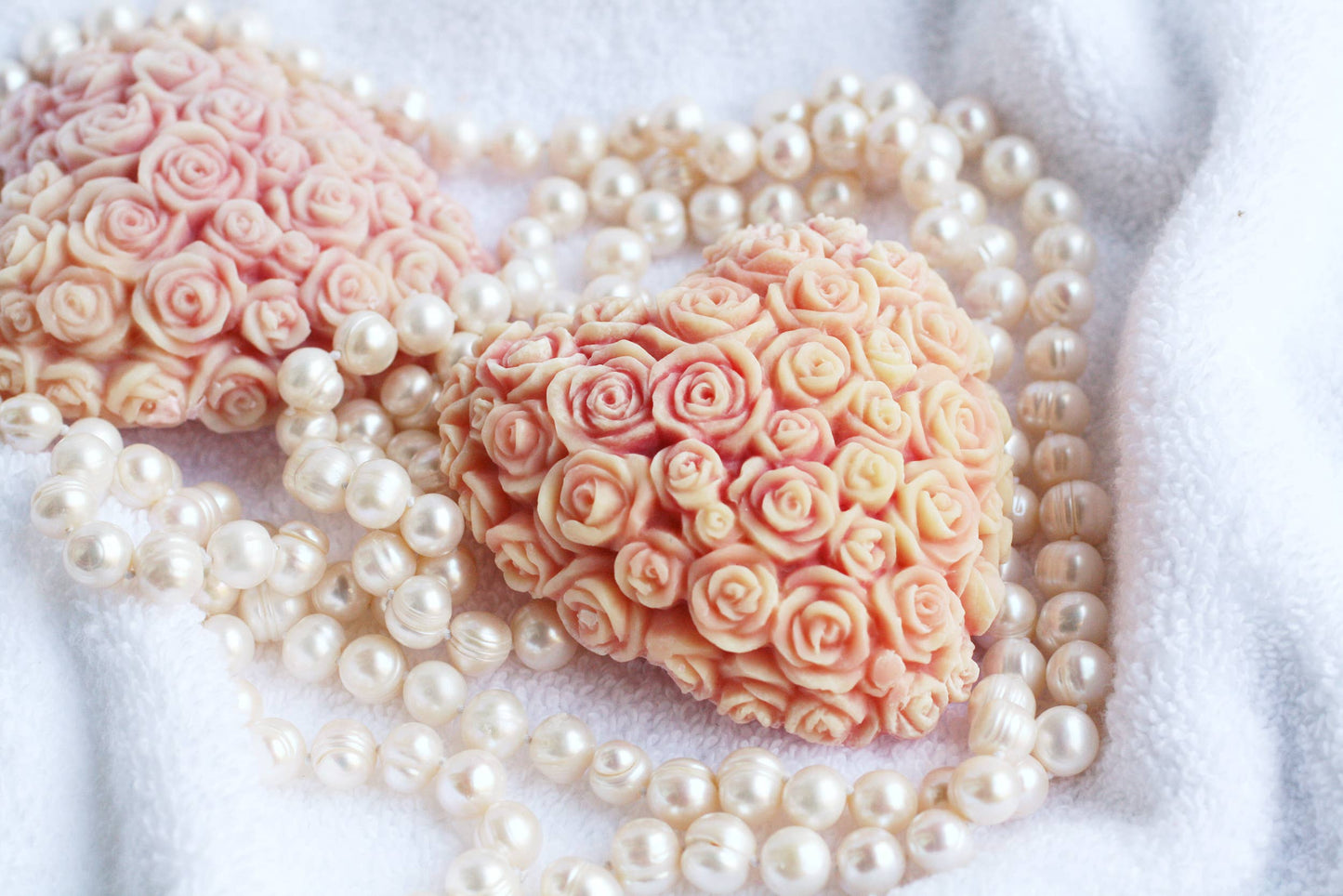 Rose Heart Soap 2.5oz