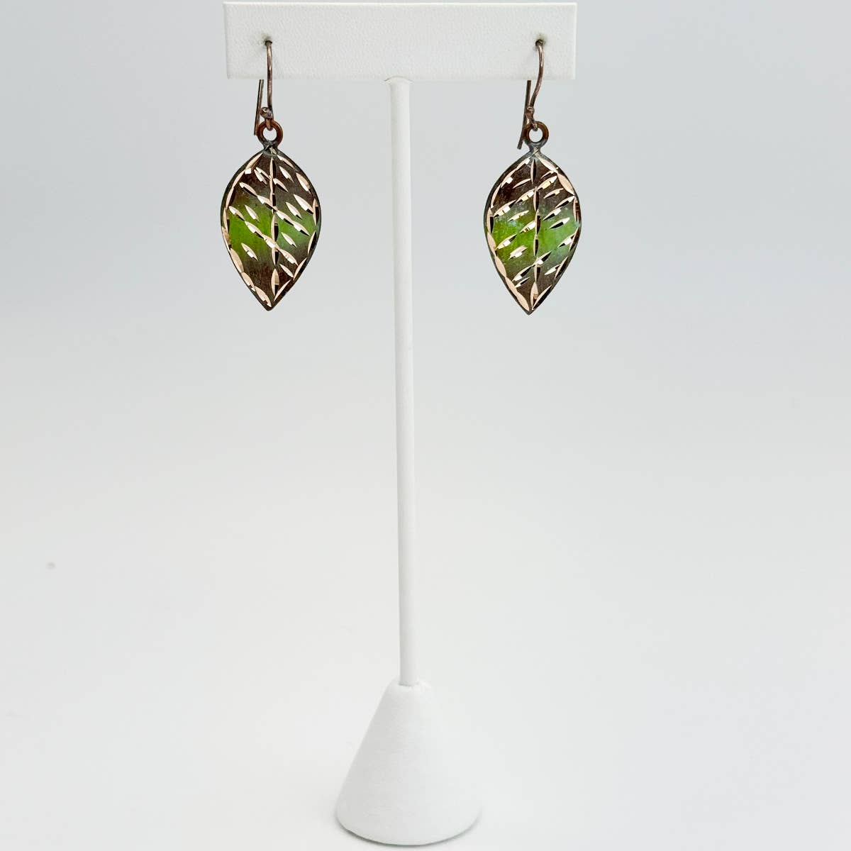 Patina Earthy Mosaic Earrings