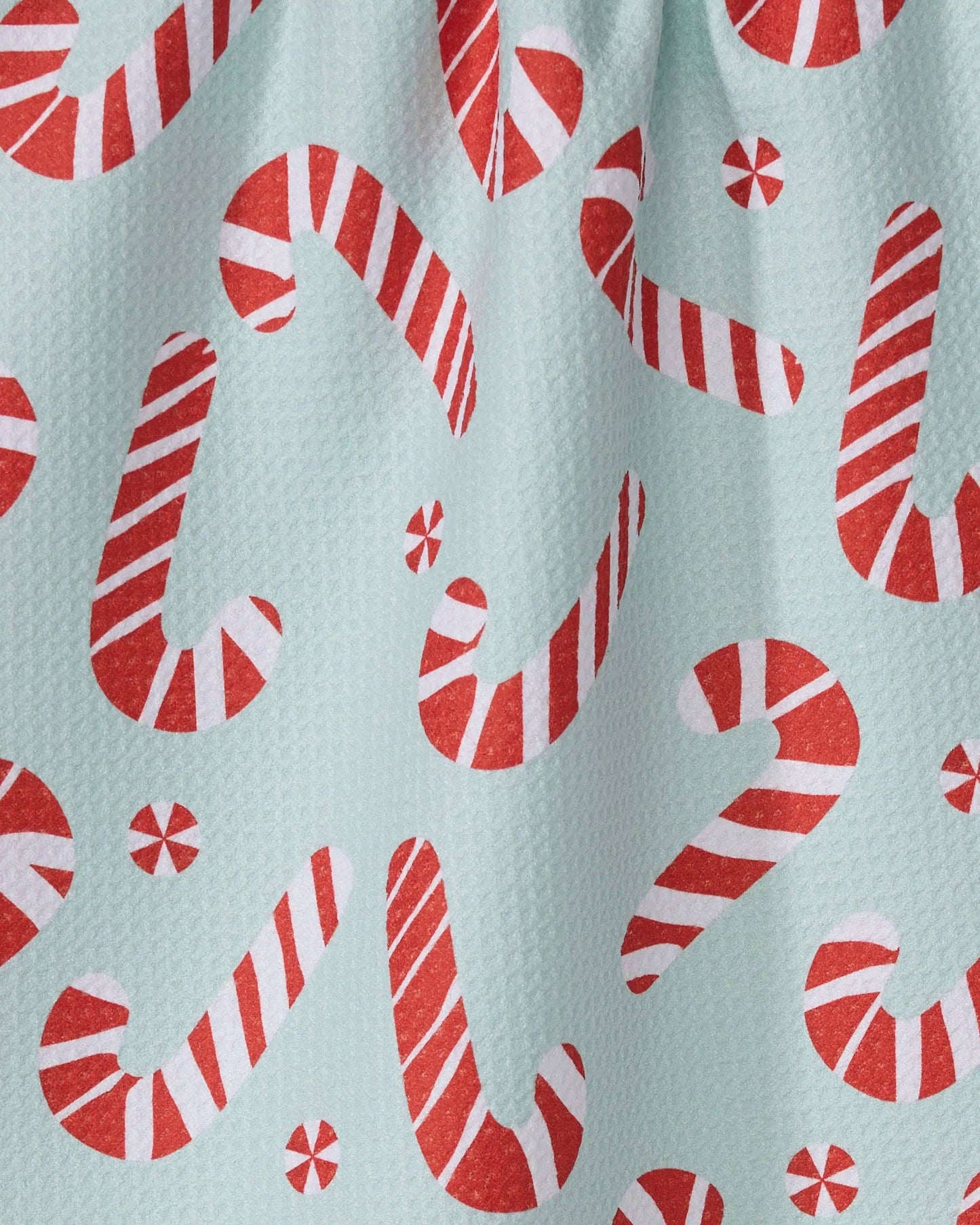 Geometry - Peppermint Twist Tea Towel