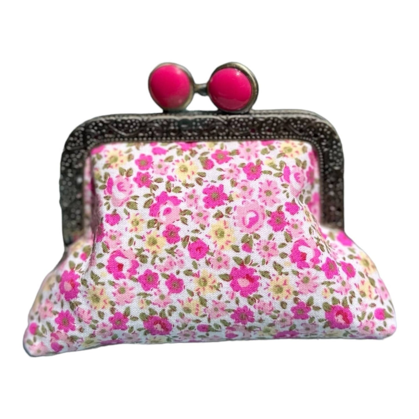 Mini Clutch Coin Purse - Parisian Pink