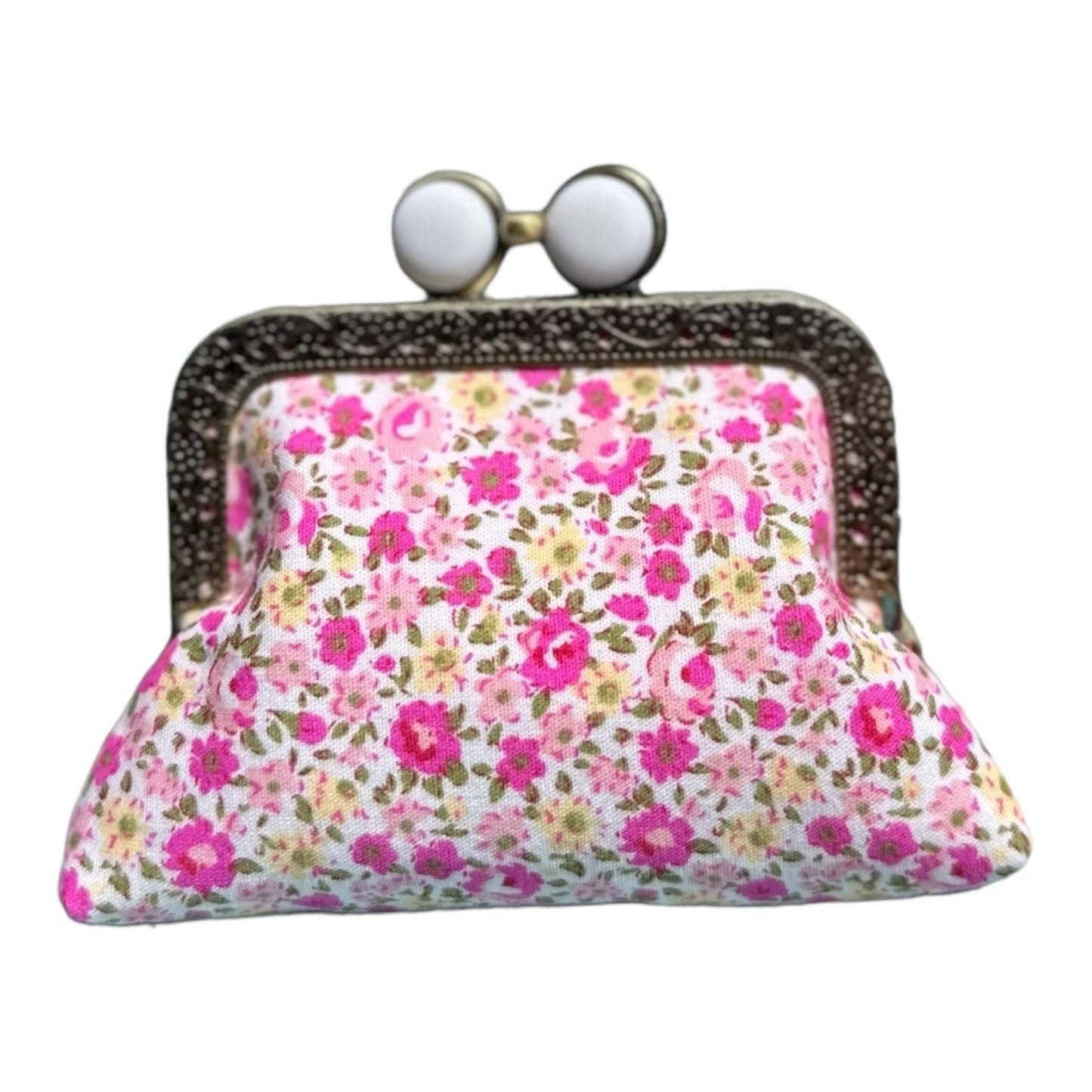 Mini Clutch Coin Purse - Parisian Pink