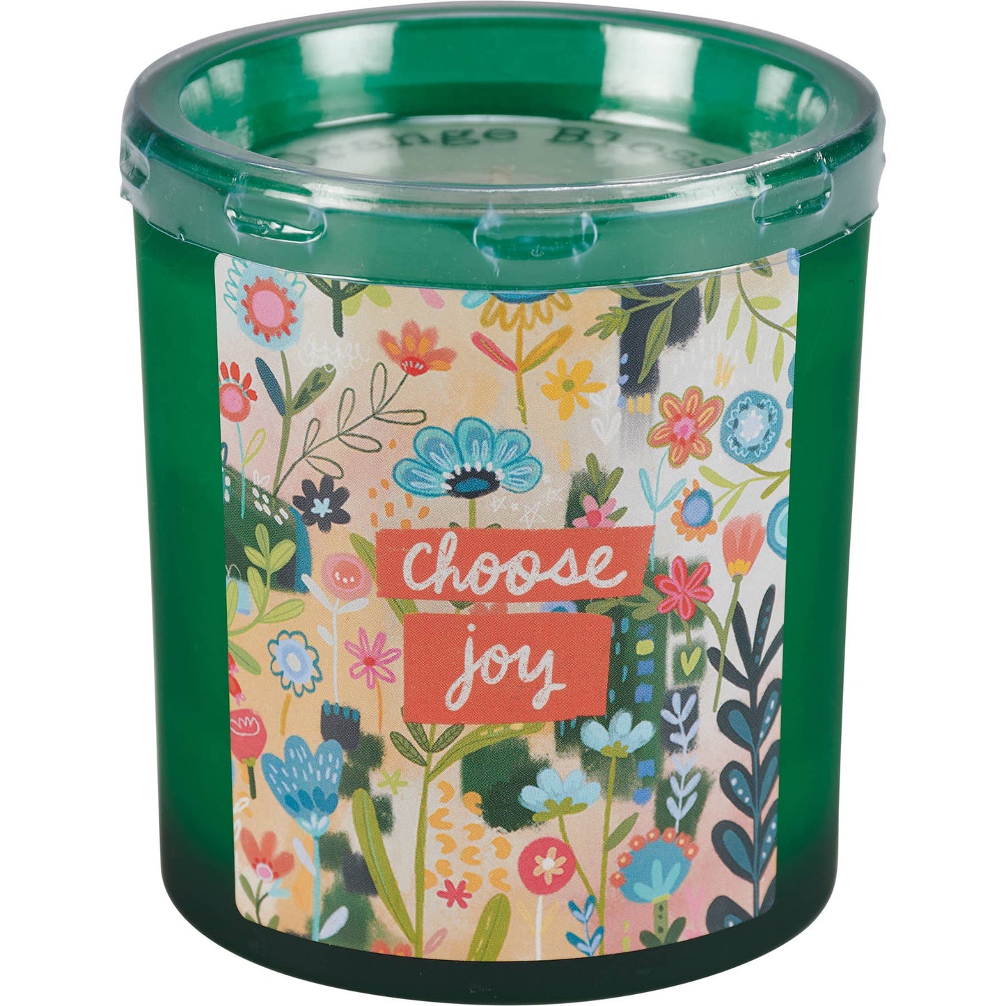 Choose Joy Green Candle