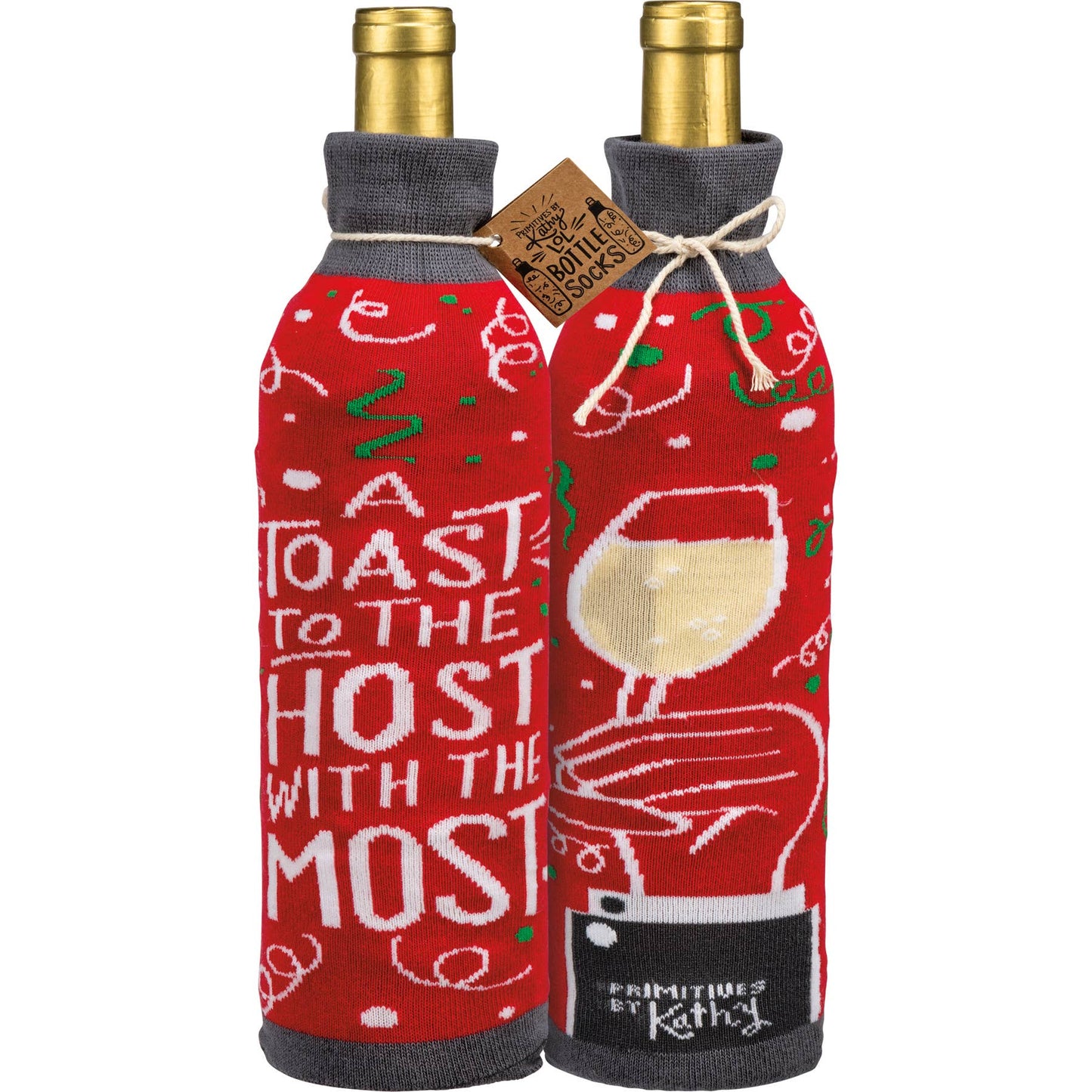 Toast Host Bottle Sock