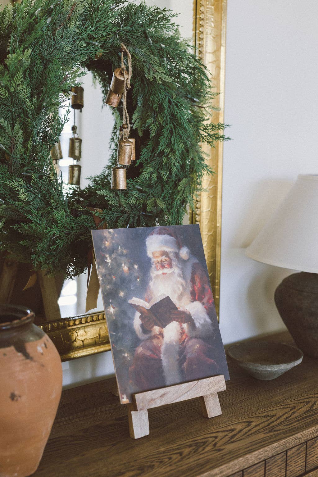 Classic Santa Artist Print Board