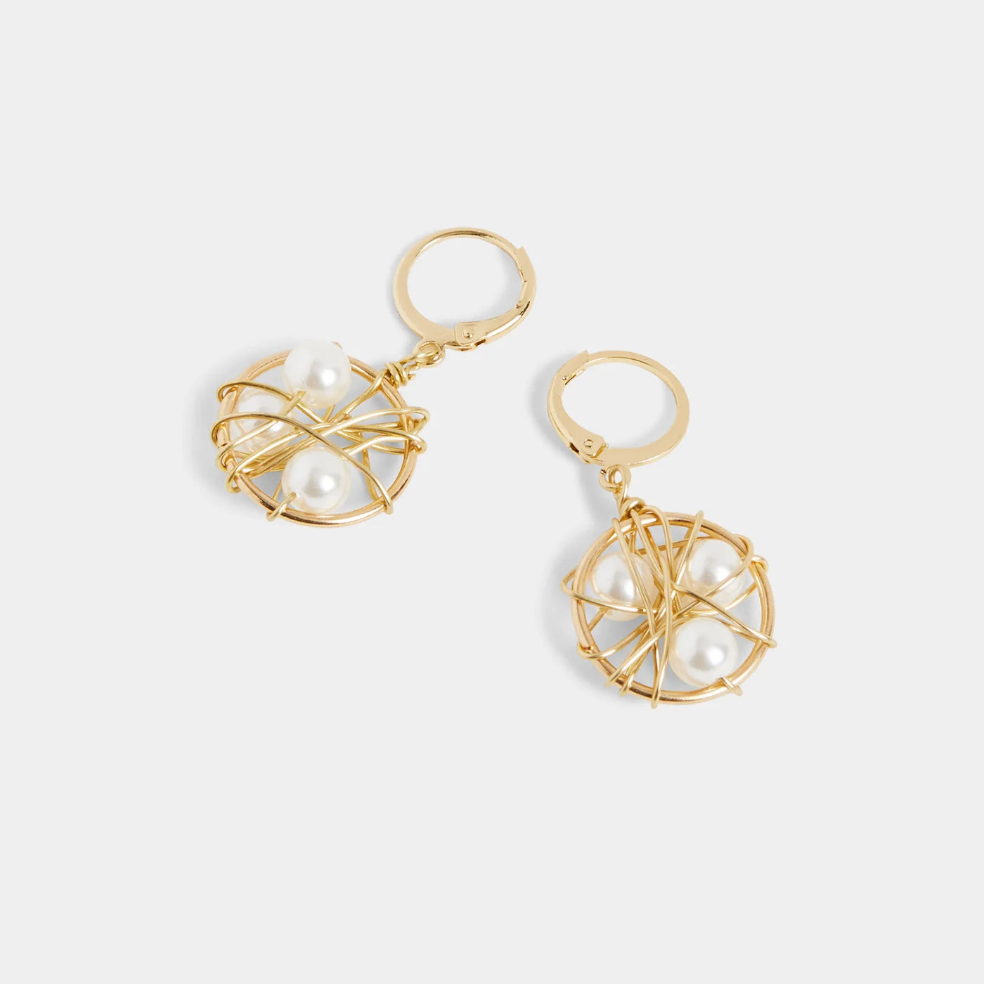 Dreamcatcher w/ Pearl Earrings