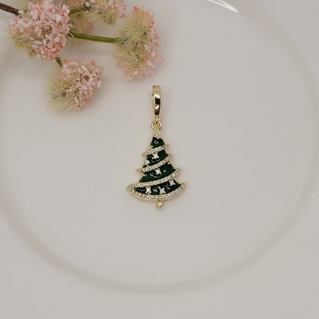 Christmas Tree Click On Charm