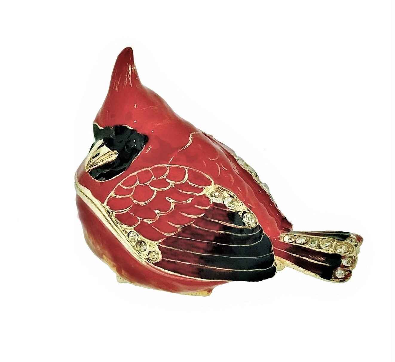 Red Cardinal Trinket Box