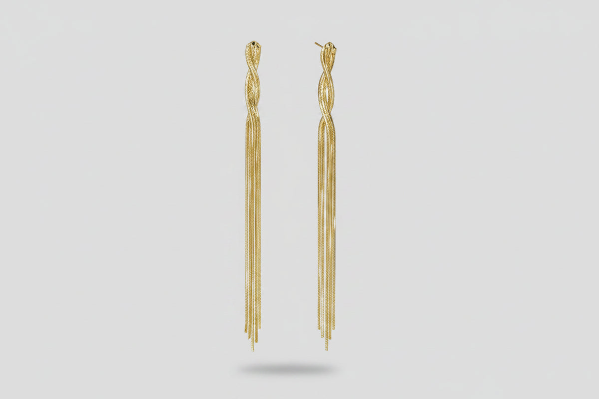 Long Tassel Earrings