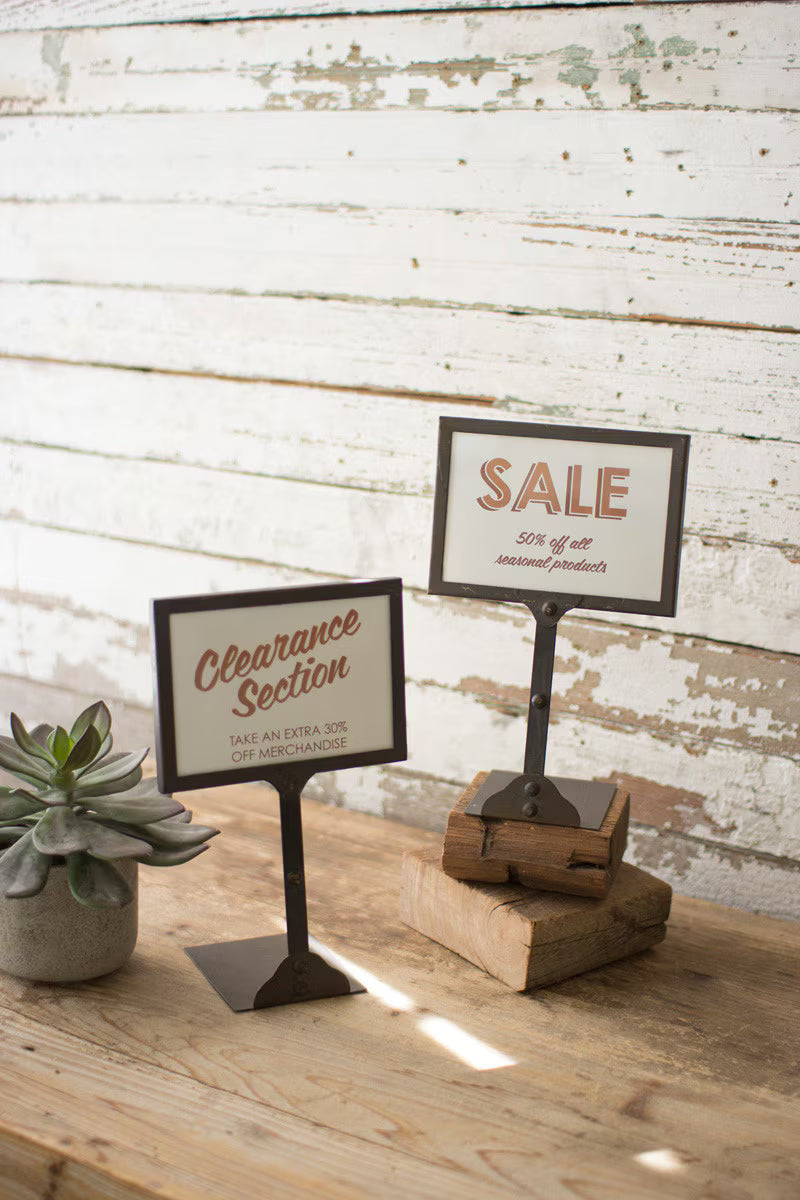 Metal Photo Display