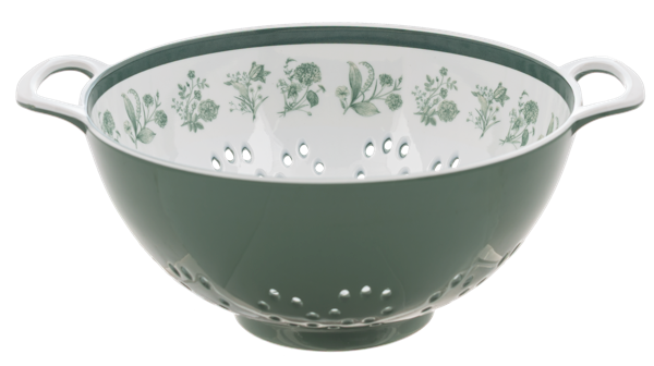 Green Botanical Berry Bowl