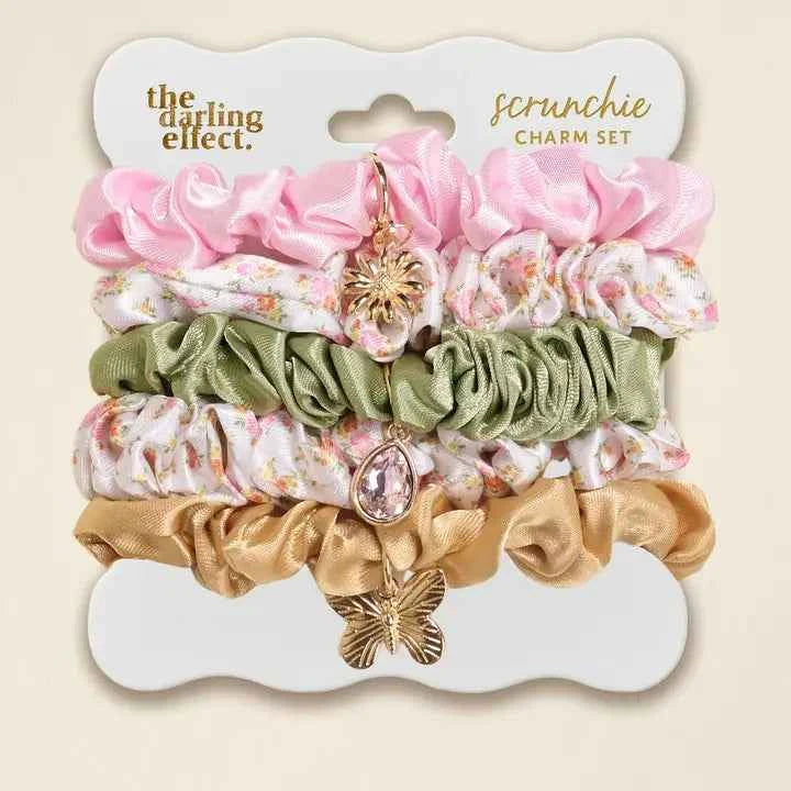 Scrunchie Charm Set–Endless Daydream Cream